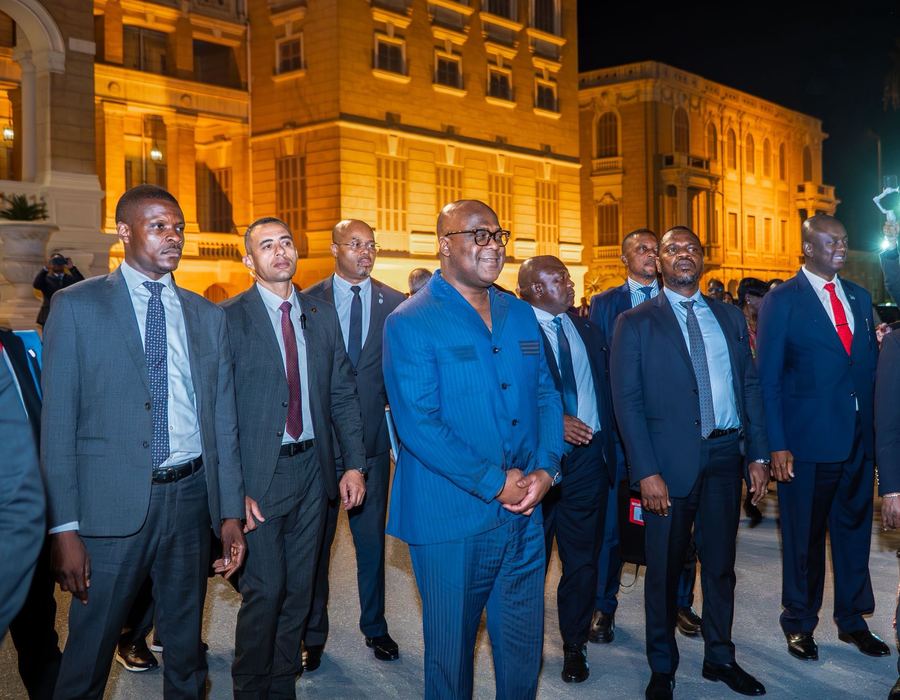 Félix Tshisekedi au Caire